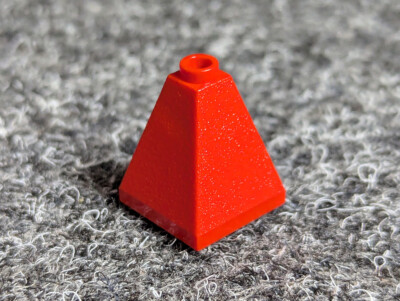 Lego 3688 Schrägstein 75 rot Dach Turm Spitze - Set 6076