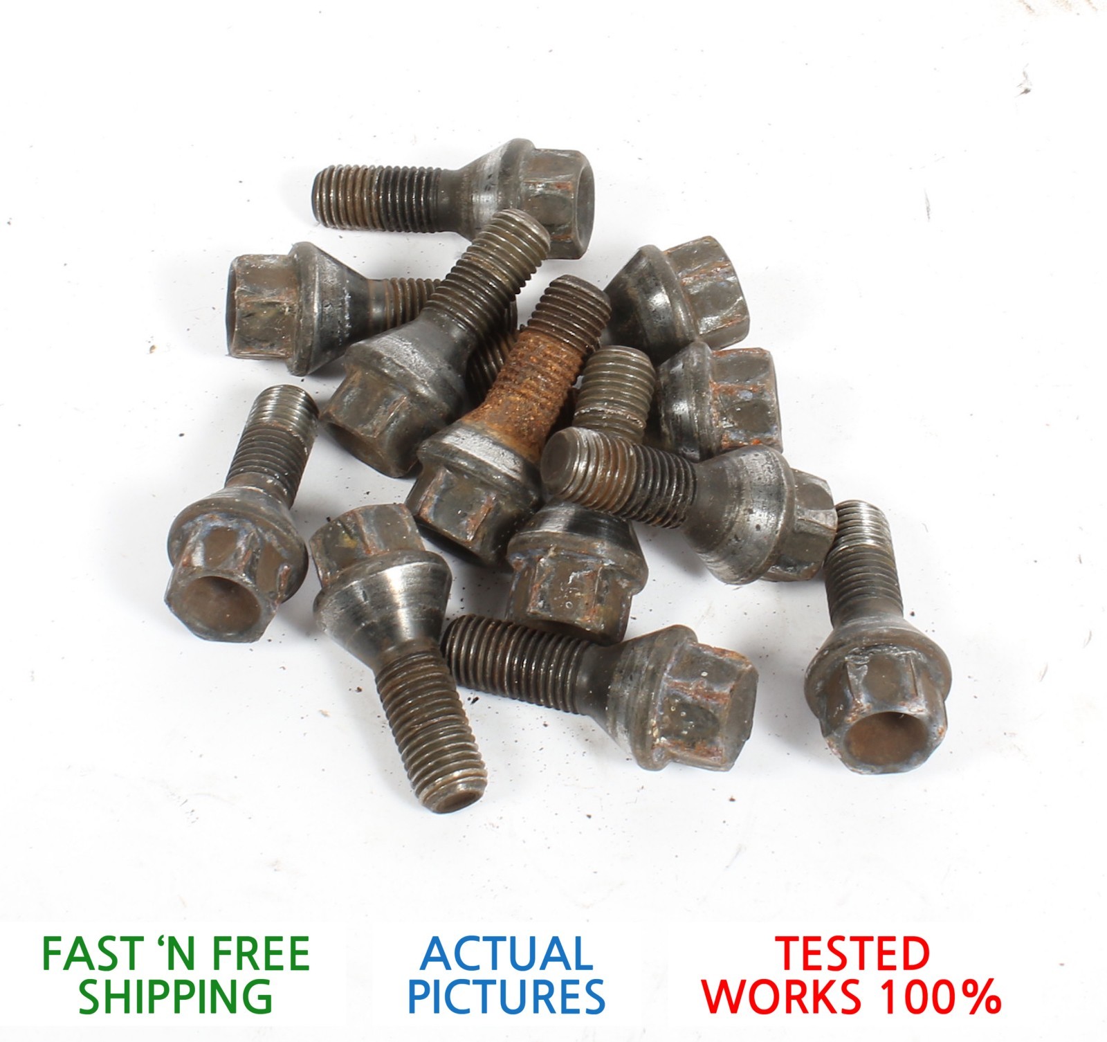 04 05 06 07 BMW E60 545I WHEEL LUG NUTS SET OF 12pcs OEM eBay