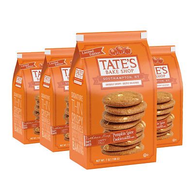 Pumpkin Spice Cookies, Limited Edition Cookies, 4-7 Oz Bags
