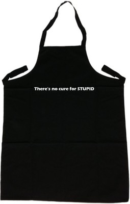 Lustige Schürze There's No Cure For STUPID