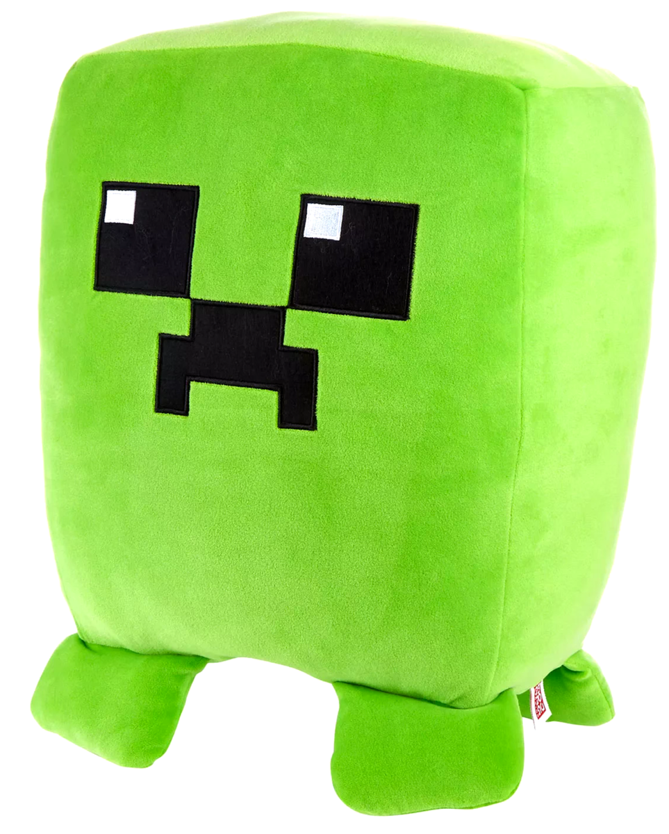 Minecraft Cuutopia Plush Pillow, Creeper, 14 Inches