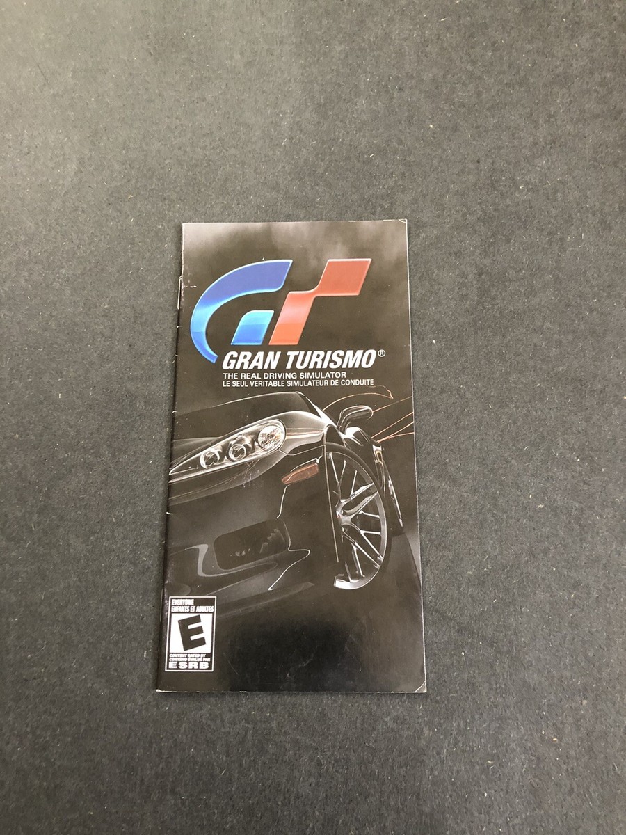 gran turismo psp manual only