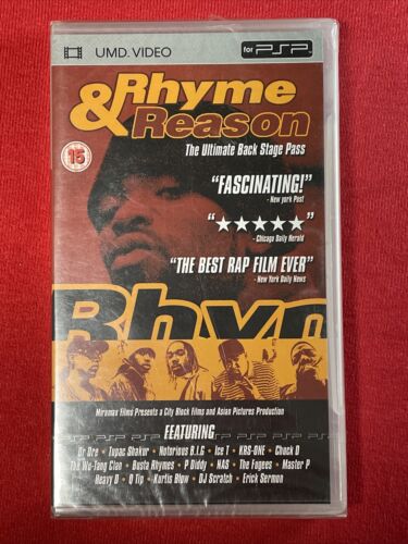 Rhyme and Reason UMD Video Sony PSP New & Factory Sealed Region 2 Movie - Picture 1 of 2