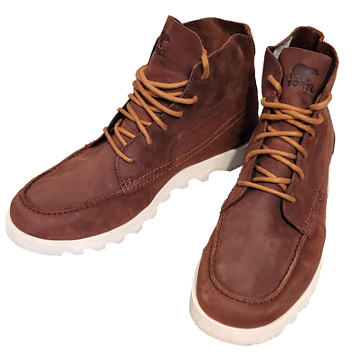 Sorel Kezar Moc Toe Oatmeal Leather Lace-up Waterproof Chukka