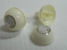 Realistic Acrylic Eyes for Halloween PROPS, MASKS, DOLLS (Blind/Dead Eyes  26mm)