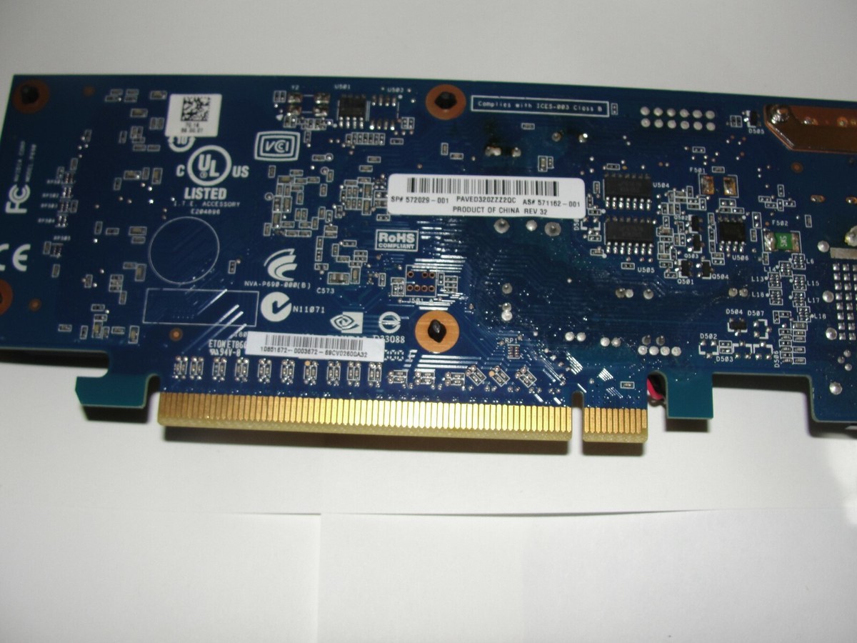 572029-001 HP GeForce G310 512MB PCI-E Video Card SP | eBay 