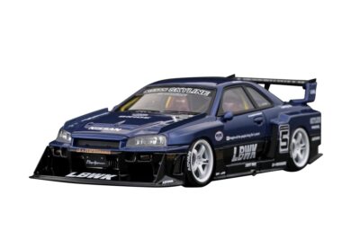 IGNITION MODEL 1/43 LB-ER34 Super Silhouette Skyline Blue IGNITION MODEL 1/43 LB-ER34 Super Silhouette Skyline Blue