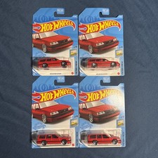 2021 Hot Wheels Factory Fresh Volvo 850 Estate Red #43/250 Set Of 4