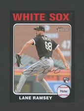 2024 Topps Heritage #353 Lane Ramsey Black Border SSP