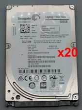 Seagate Thin 500 GB 2.5" Laptop Hard Drive - ST500LT012 - Lot of 20