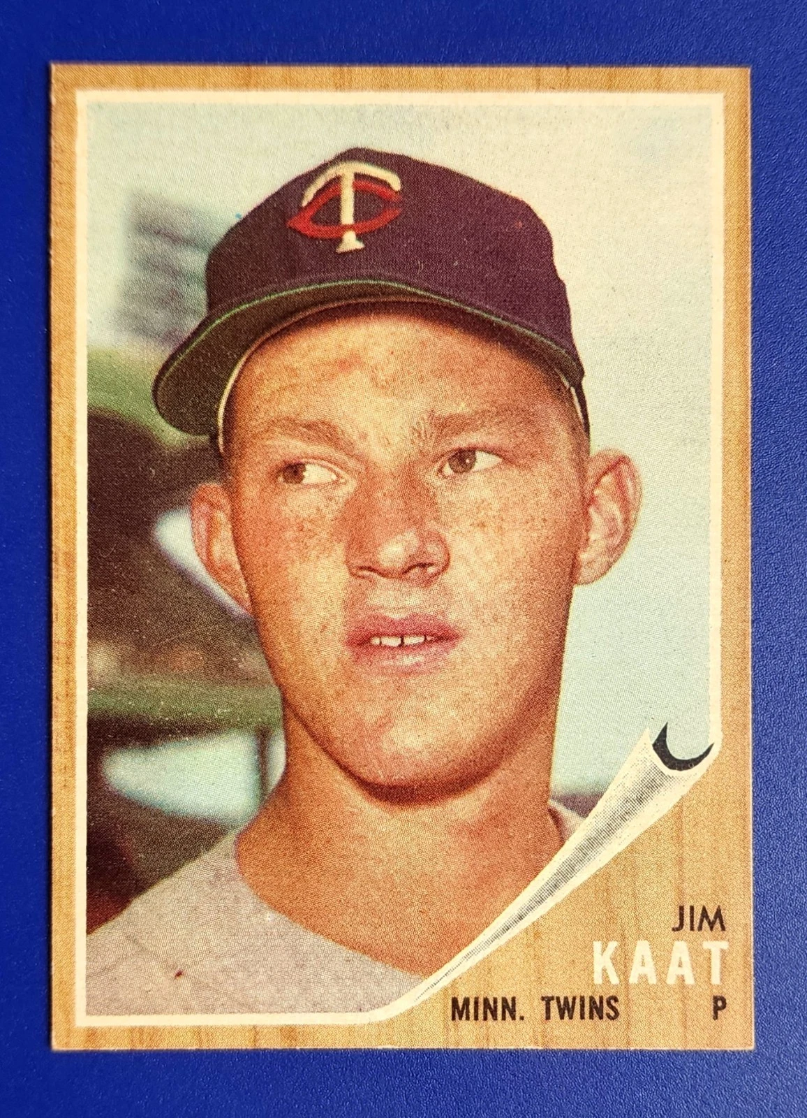 1962 Topps Jim Kaat #21 Twins 3rd Year Card Sharp Centered NM NR MINT *GWCARDS*