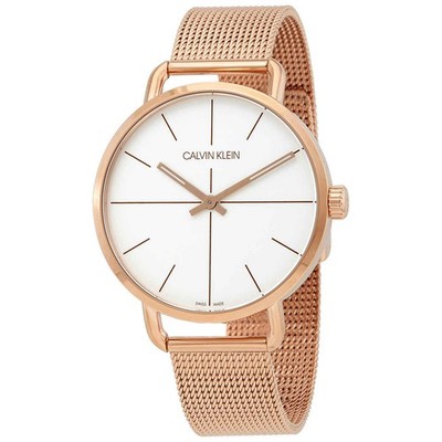 Calvin Klein K7B21626 Even Silver Dial 42 mm Women's Watch New