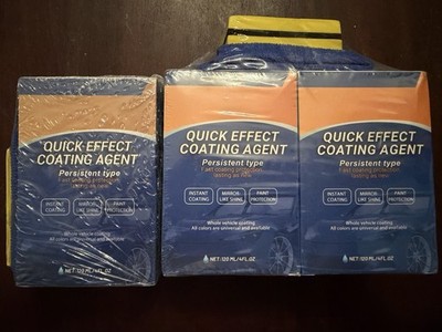 Car Coating Spray,Quick Effect Coating Agent,Car Polish Spray Liquid 3 x 120ml