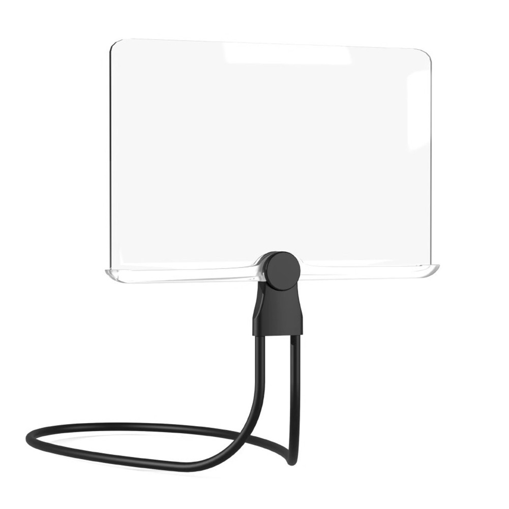 Lupa de Cuello Ajustable, Cuadrada, Desmontable, de Mano, para Lectura de P8496