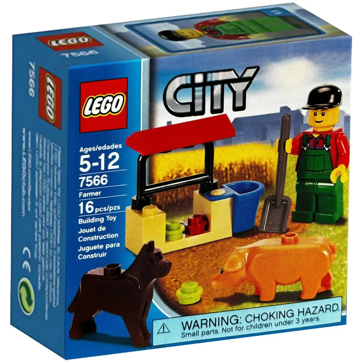 LEGO [City] - Farmer Building Set - Farm Series (7566)