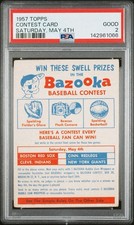 Extremely Rare NM-MT PSA Graded 1957 Topps Baseball Card Set Hits eBay; One of the Highest Graded '57 Sets Ever Assembled 12