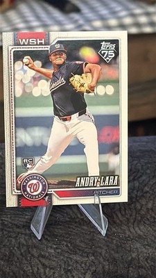 2026 Topps Series 1 #36 Andry Lara Washington Nationals RC