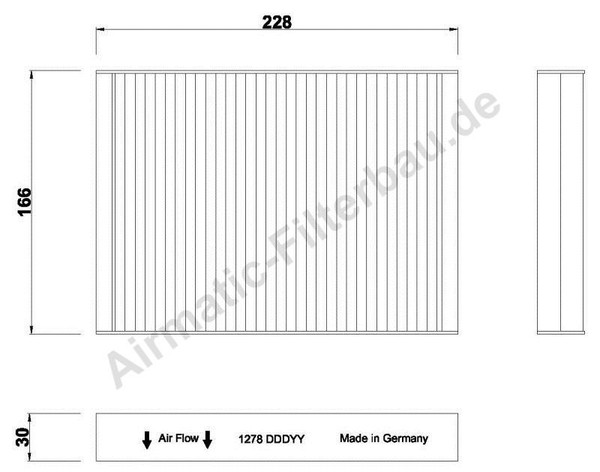 Airmatik Pollenfilter FüR Bmw 7 Alpina B7 5 B5 6 D5 X5 8 ROLLS-ROYCE Cullinan-image
