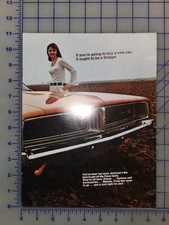1969 Dodge Brochure Original Charger Dart Coronet Polara Monaco