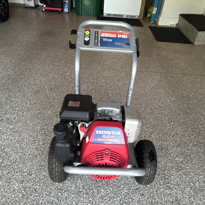 #ad Honda GX200 Wheel Mounted Gas Pressure Washer 2600 PSI 2.1 3 GPM 26 50 ft $425.00