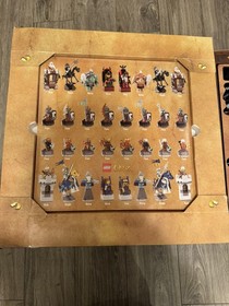 Lego Castle Chess Set 852293 Incomplete w/ Minifigs (used)