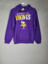 Team Fan Apparel NFL Fleece Hooded Sweatshirt Officially Licensed Adult Small