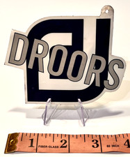 Vintage Droors Clothing Logo Skateboarding Sticker - Late 90s