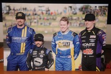 Brock Zearfoss/Rico Abreu/Brad Sweet/Corey Eliason Sprintcar 8x12 Photo