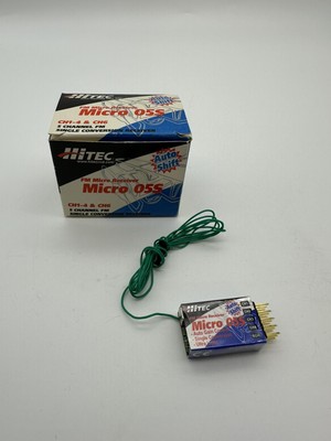 Excellent Hitec Micro 05S 72mhz RC Remote Control Airplane Receiver : Futaba /JR