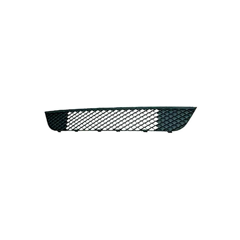 Grille de pare-choc avant centrale Ford Fiesta MK5 phase 2 en composite noir haute densité