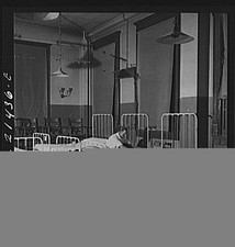 Barstow California Brakeman Thurston H Lee 1930s Railroad Depot Interior