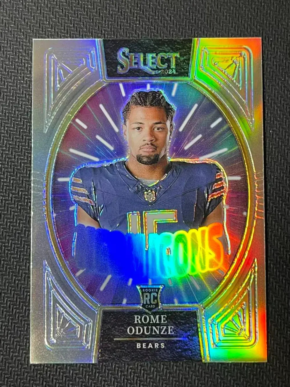 2024 Panini Select Football Neon Icons Silver#5 Rome Odunze RC JP