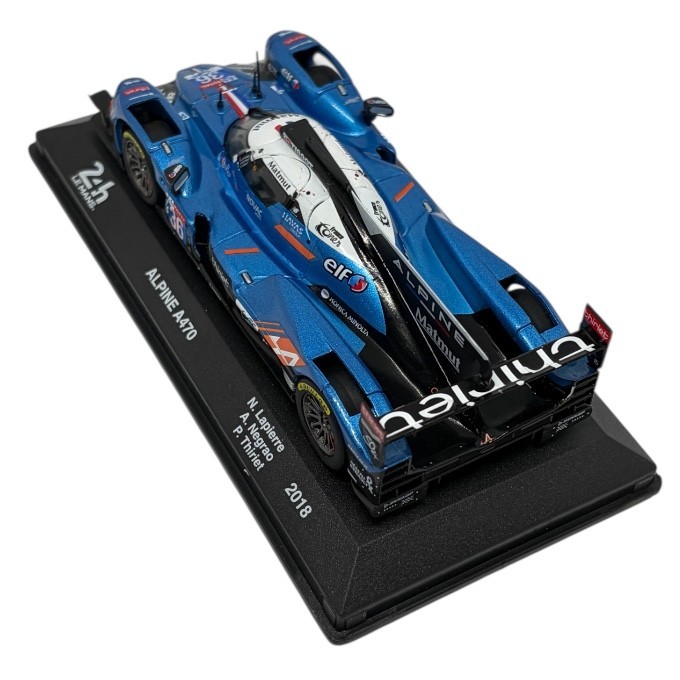 Alpine A470 Hypercar Diecast Model from 2018, Alpine A470 Le Mans