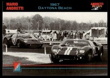 1992 Collect-a-Card Andretti Family Racing 1967 Daytona Beach #16