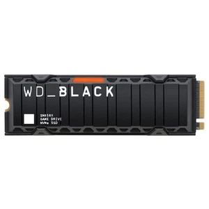 WD_BLACK SN850X 2TB NVMe M.2 SSD, M.2 2280 NVMe SSD with Heatsink, Gaming Expans
