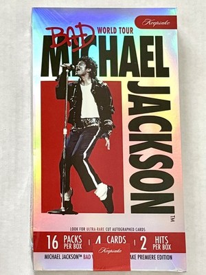   Michael Jackson Bad World Tour Keepsake Premiere Collection - Hobby Box  