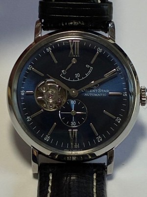 オリエントスター　ORIENT STAR クラシックセミ DK03-C0-B Orient Star DK03-C0-B Automatic Men's Watch w/Blue Dial and Power