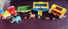 Vintage Fisher Price Circus Train 1973 No.991  All 4 vehicles, animals & people