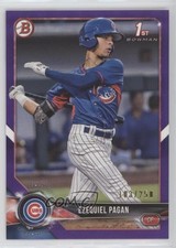 2018 Bowman Draft Purple 103/250 Ezequiel Pagan #BD-106 e6p