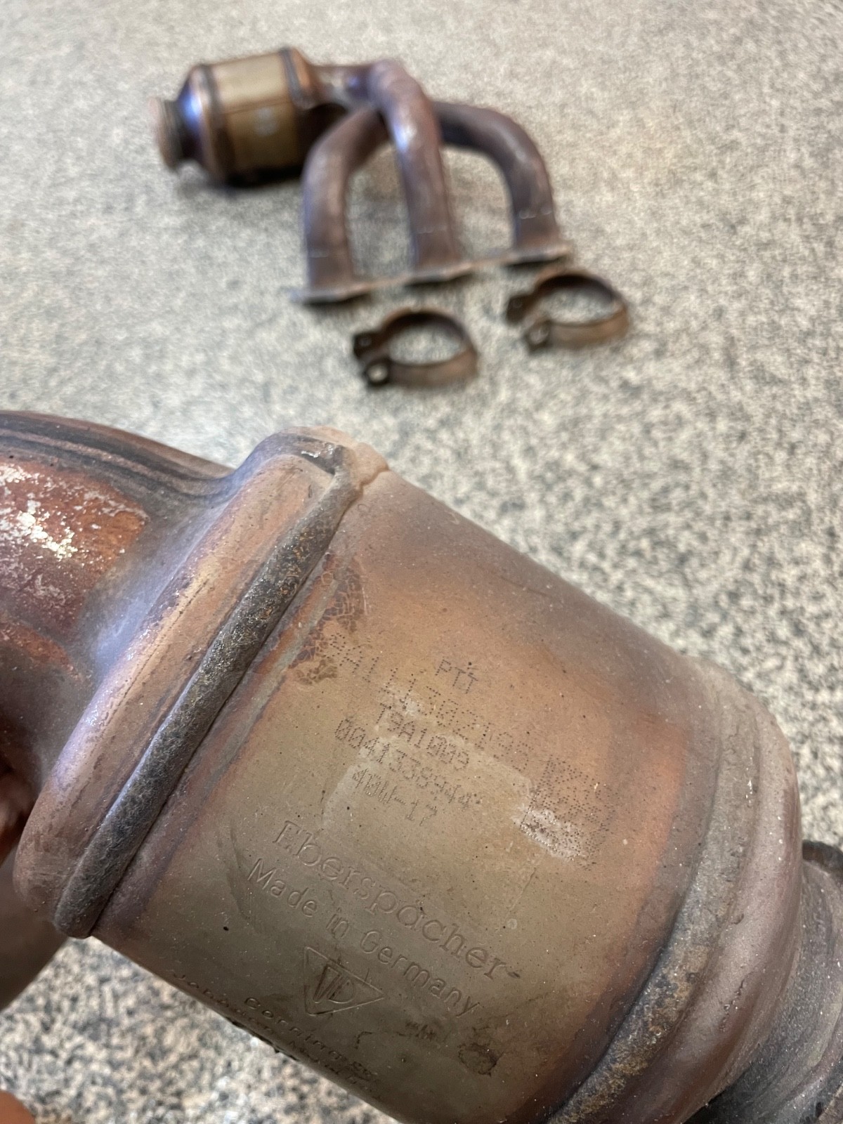 Porsche 911 GT3 2018 Right Catalytic converter sets Set