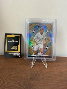 Panini Select Soccer Fifa 2023 2024 Zinedine Zidane Stained Glass