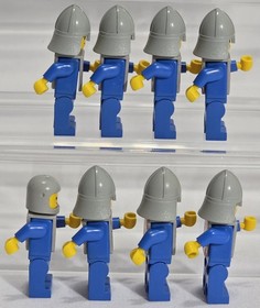 LEGO 375 - 2 Castle Nearly Complete - Missing 7 Parts & Some Stickers - 1978