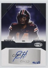 2023 Sage Aspire Silver 14/25 Ronnie Hickman #ASP-RH Auto 0q21