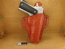 1911 Holster Real Ostrich Leather Hand Made