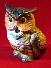 Vintage Ceramic Owl Figurine Pencil Sharpener Retro Decor Collectible Unique — photo 3