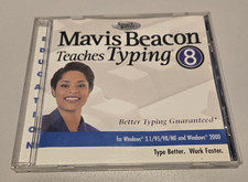 Mavis Beacon Teaches Typing 8 2001 CD-ROM Super Saver Very Good - FREE SHIPPING