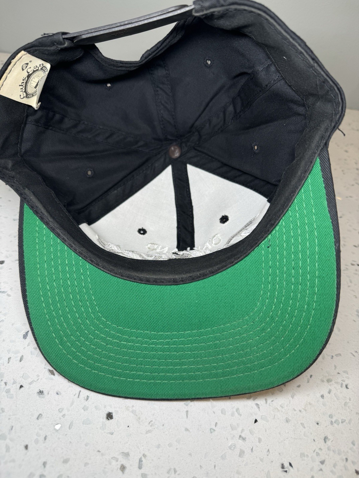 Vintage Snapback Hat Cap Script Font - image 3