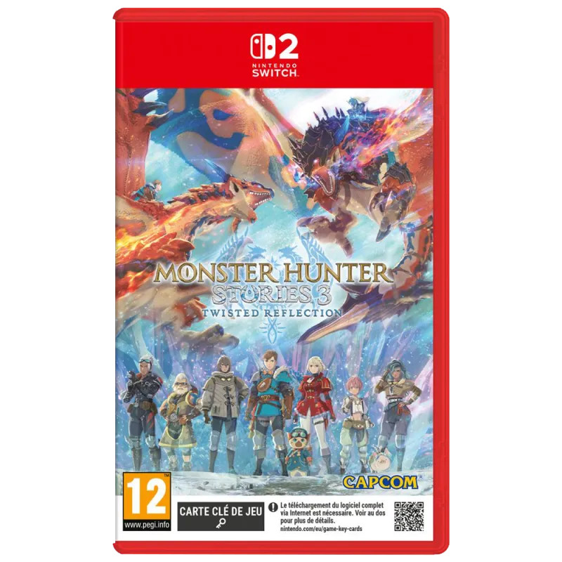 Capcom Rouge Jeu Nintendo Switch 2 Monster Hunter Stories 3 : Twisted Reflection Rpg - Neuf - Image 6