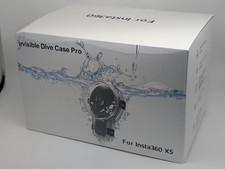 Insta360 X5 Invisible Dive Case Pro - improved version reduces glare/reflections