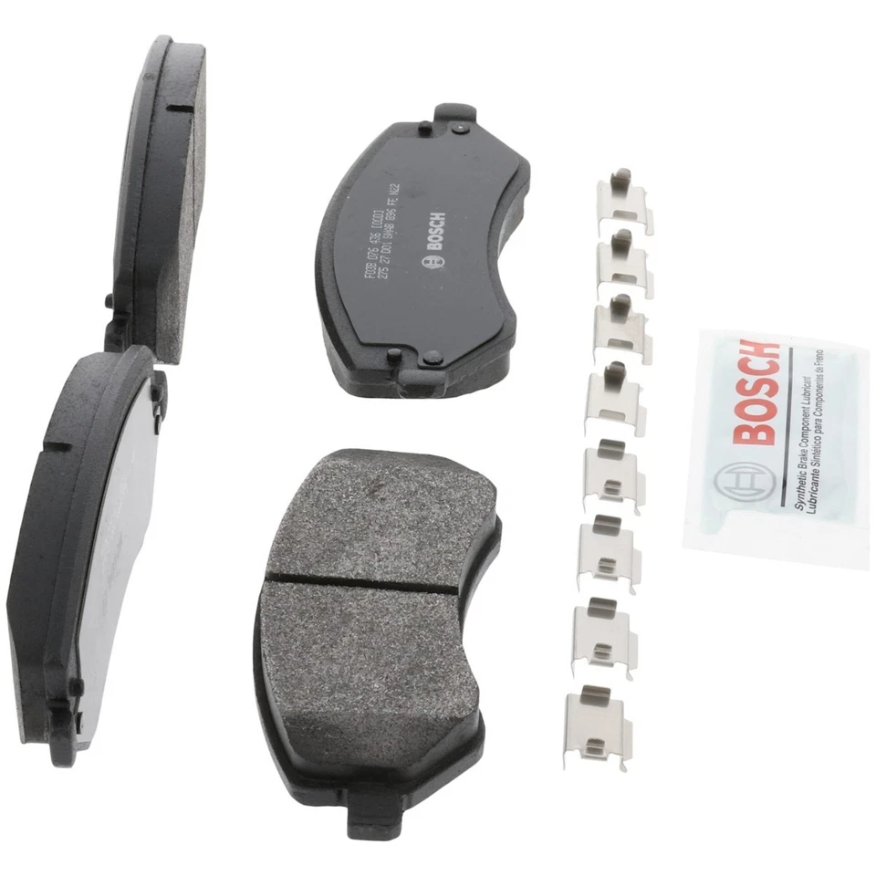 Conjunto de 2 rodas BP856A Bosch conjunto de pastilhas de freio dianteiro para Dodge Caravan Town & Country - Imagem 3 de 4